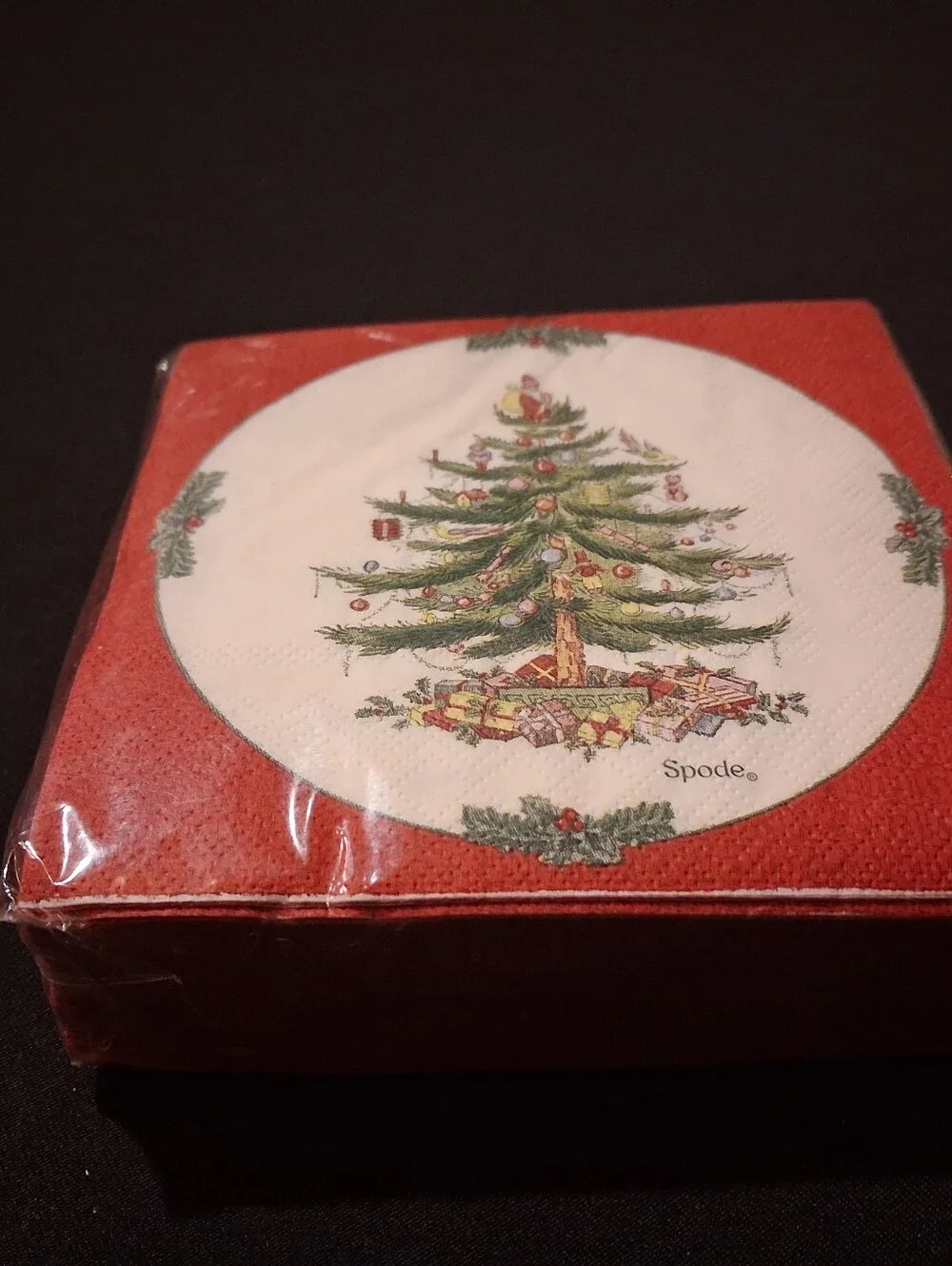 Spode Christmas Rose Coasters & Napkins
